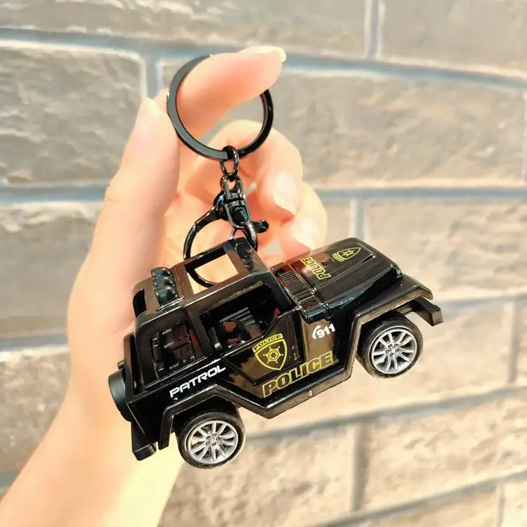 Police Jeep Key Chain | Police Car Key Chain - Image 2