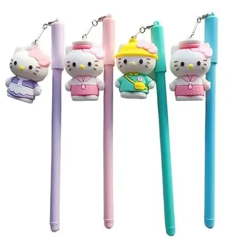 Fancy Kitty Ball Pen | Cute Cartoon Character Pen - Image 2