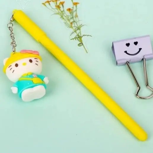 Fancy Kitty Ball Pen | Cute Cartoon Character Pen - Image 4