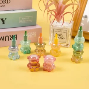 Teddy Bear Highlighter | Colorful Cute Stationery