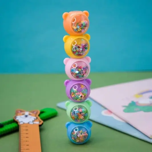 Astronaut Head Highlighter | Colorful Cute Stationery - Image 3